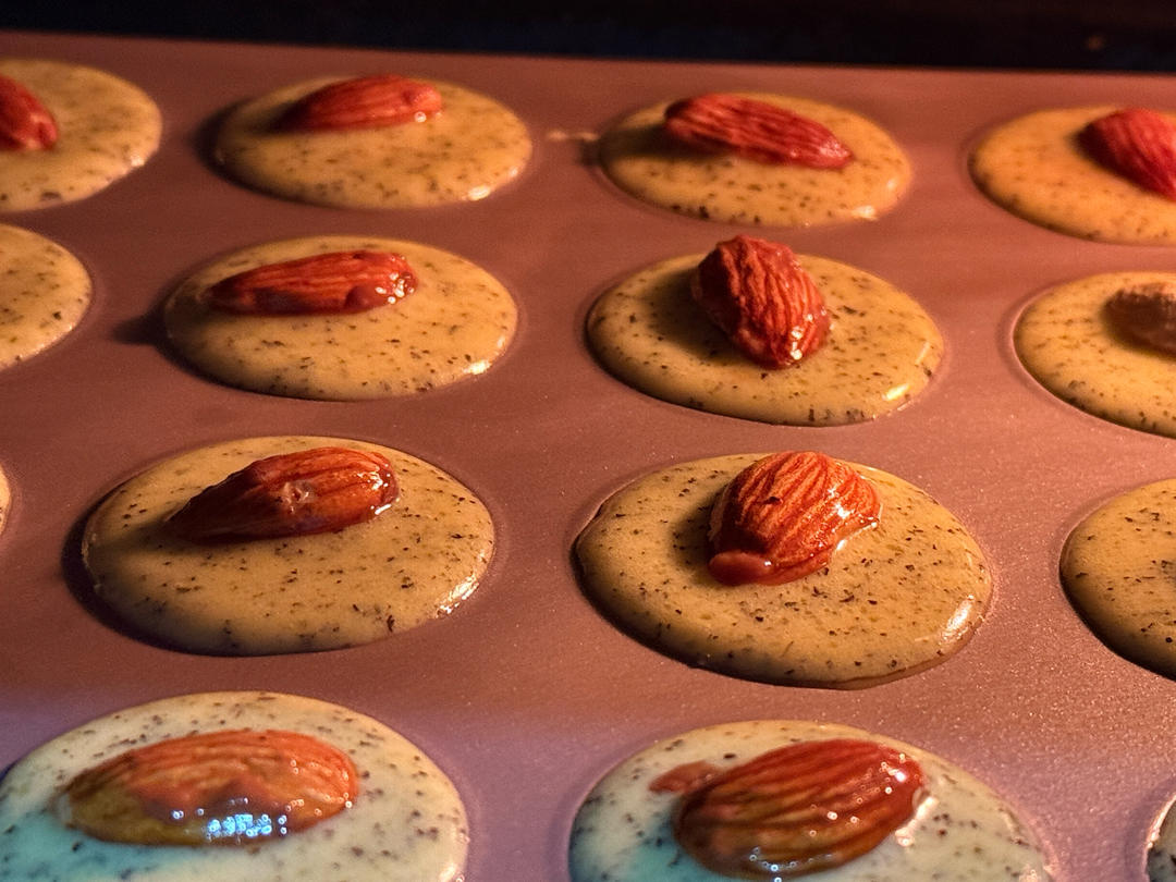 自制过年小零食 | 伯爵红茶杏仁脆片