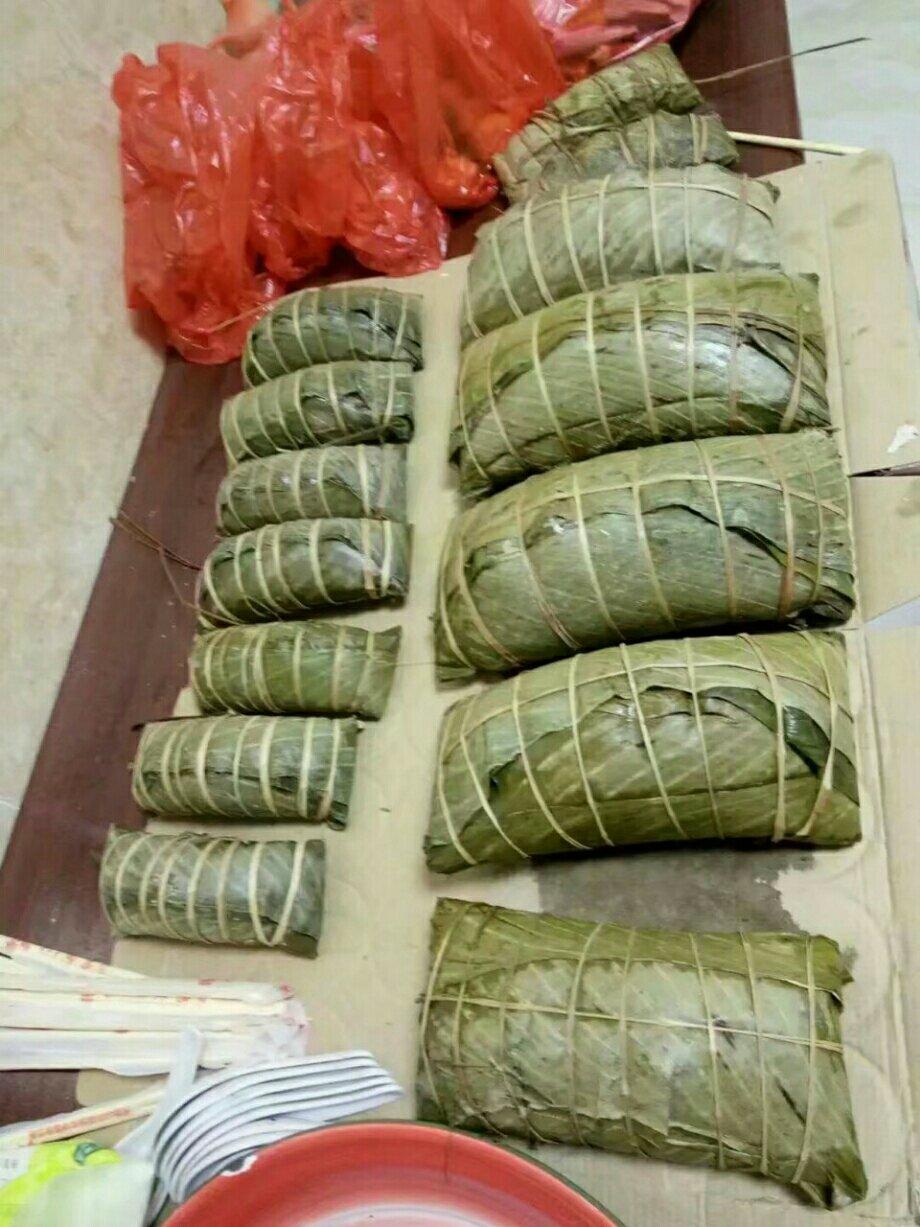 绿豆肉粽