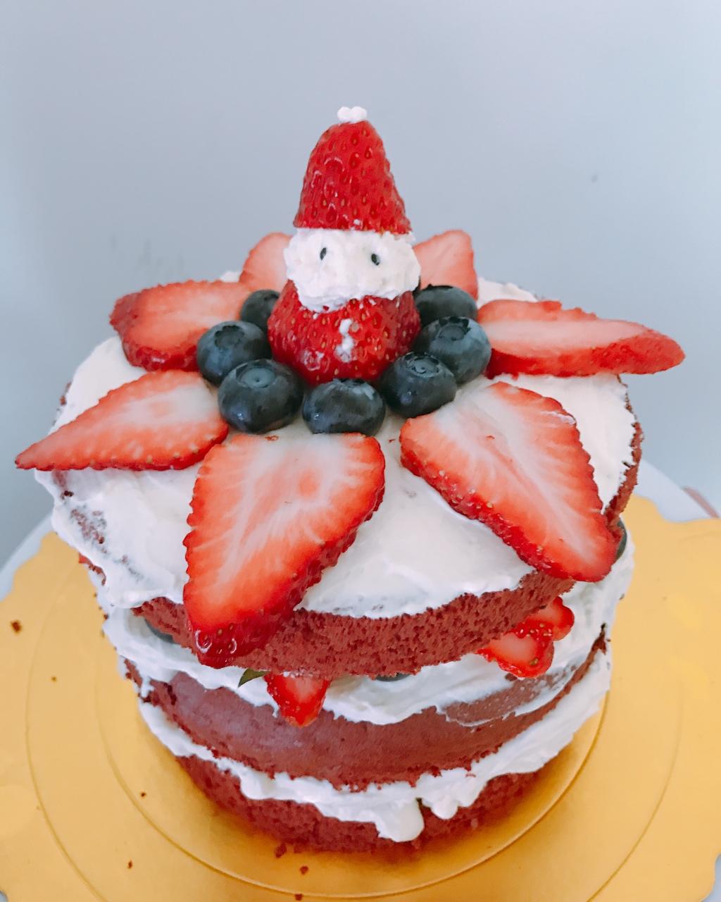 暖心红丝绒蛋糕［6寸绵软戚风版 ］