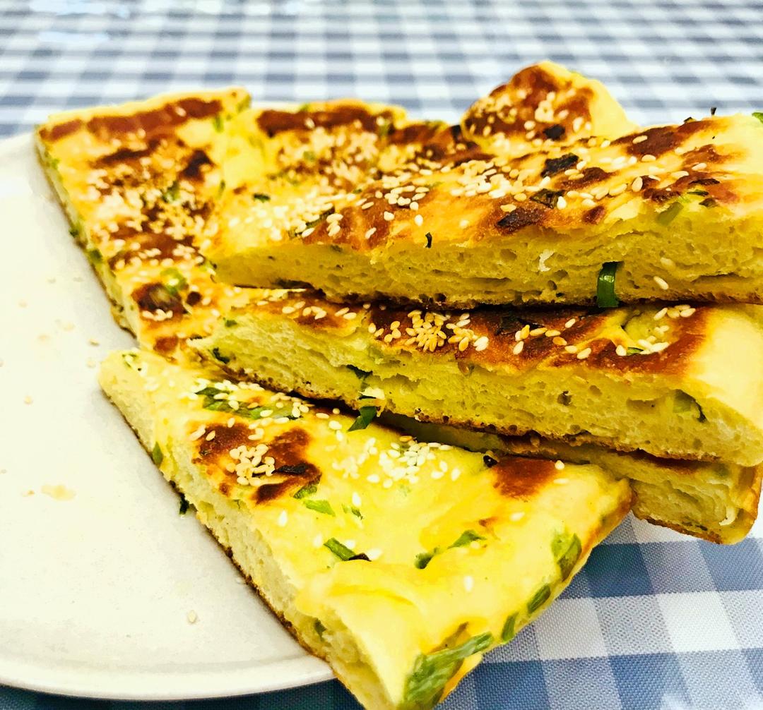 椒盐发面饼 Sesame Pancake
