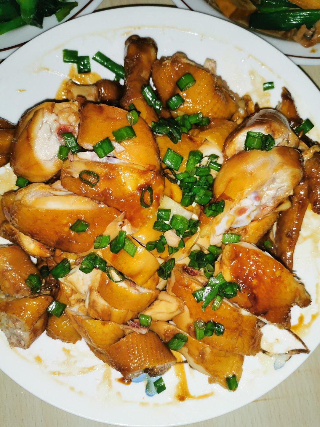 电饭煲焗鼓油鸡