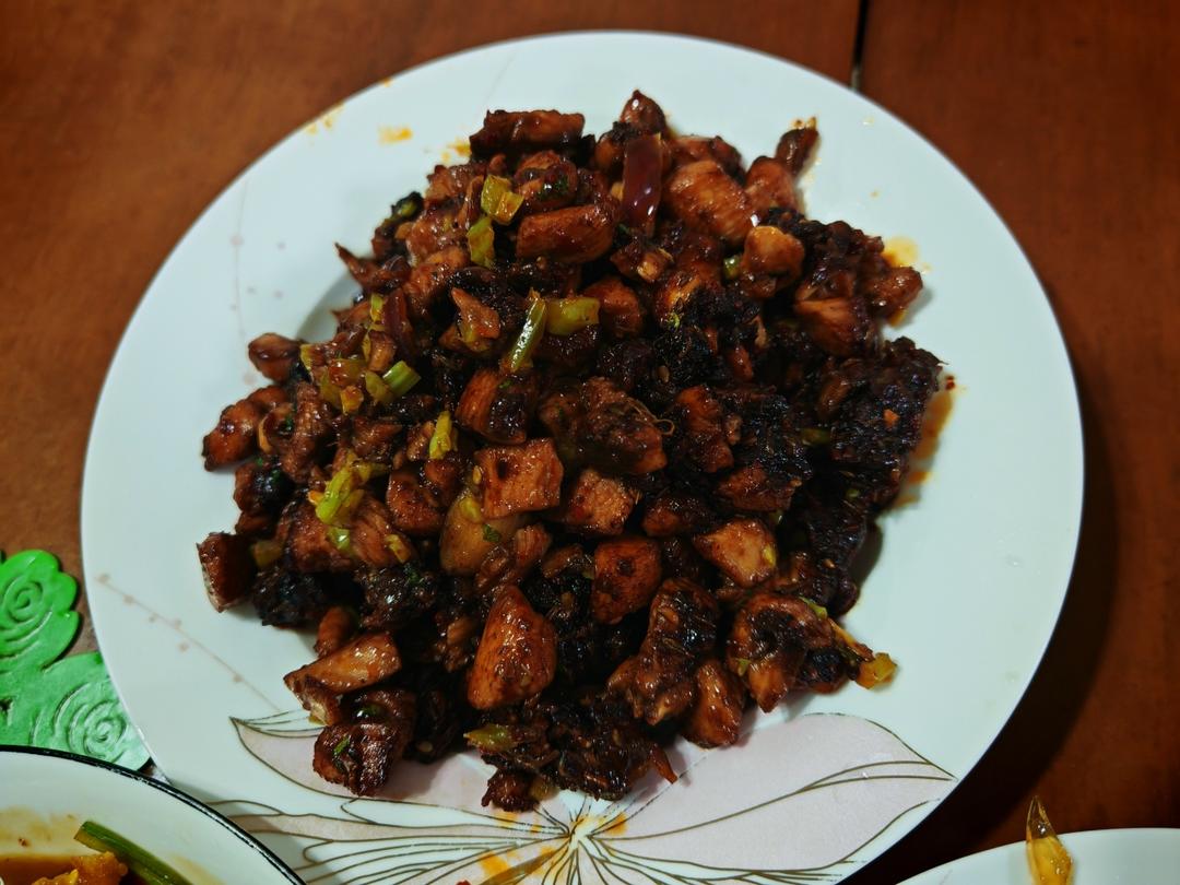 孜然蒜香鸡胸肉