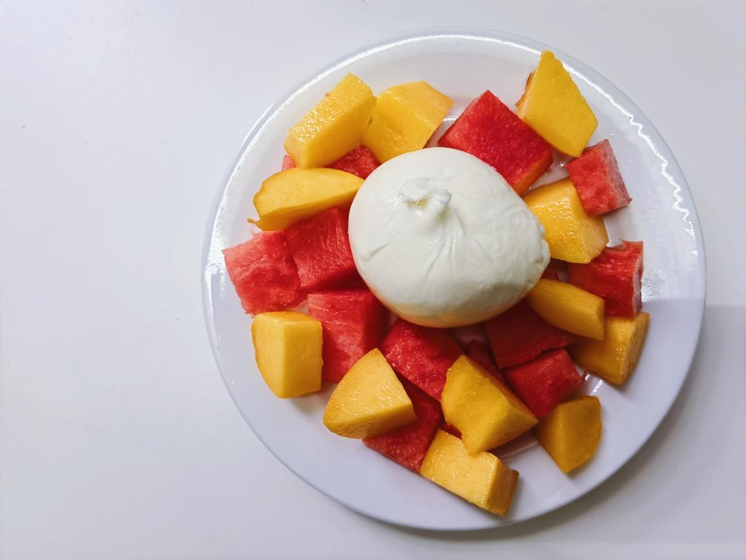 夏日沙拉-布拉塔