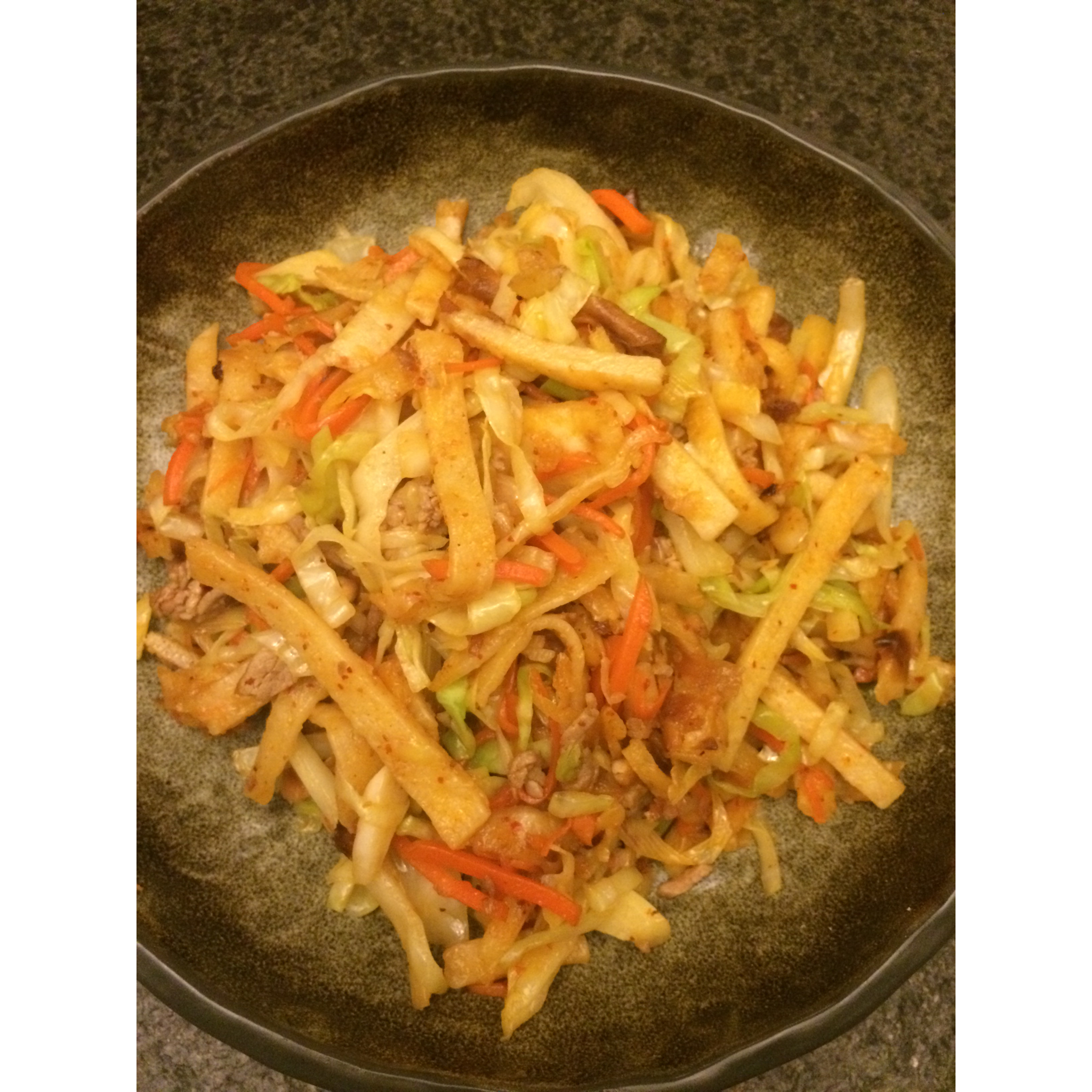 素炒饼