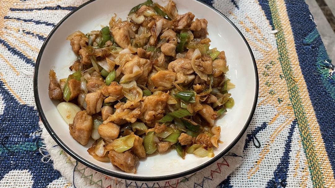 葱烧鸡腿肉
