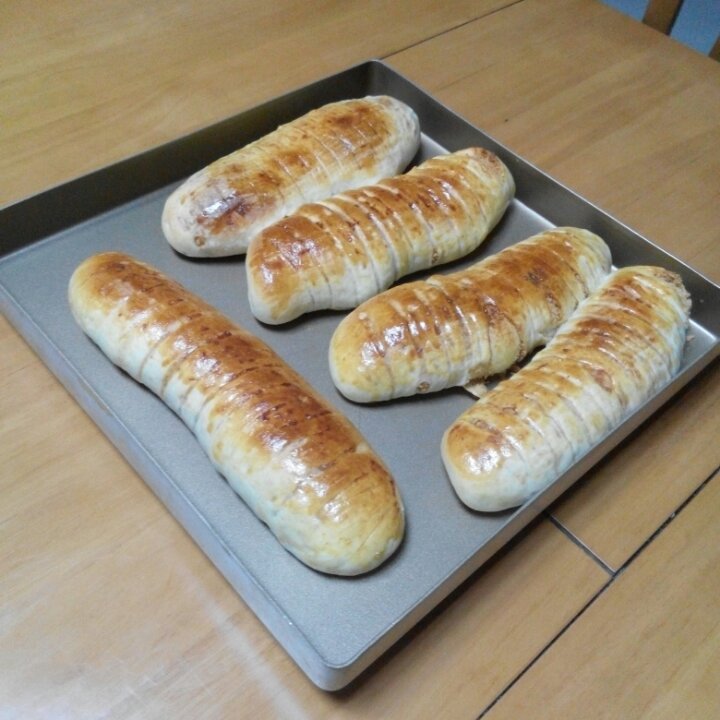 酸奶辫子面包（一次发酵）