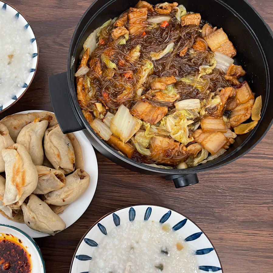 猪肉白菜炖粉条