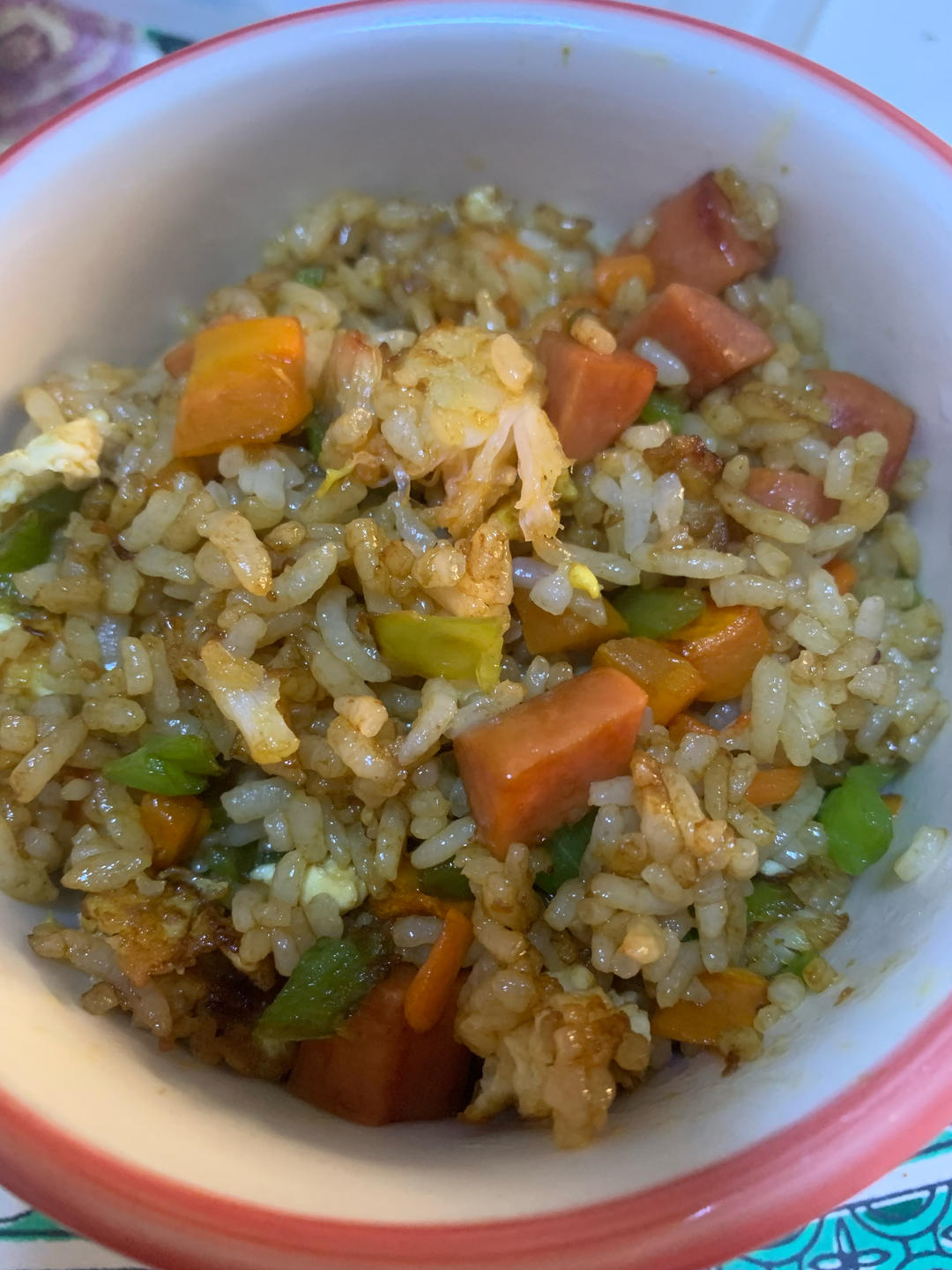 炒米饭蛋炒饭二十分钟快手家常