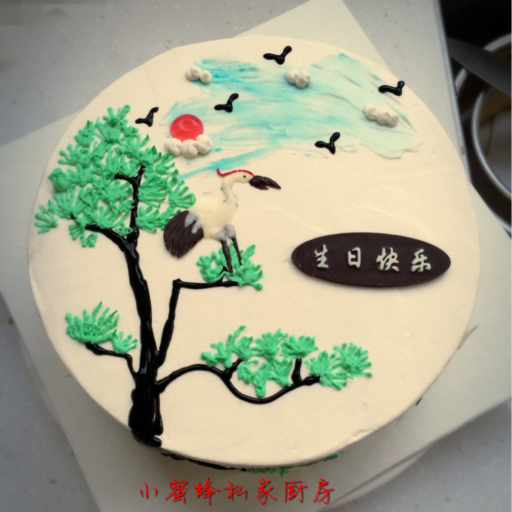手绘蛋糕