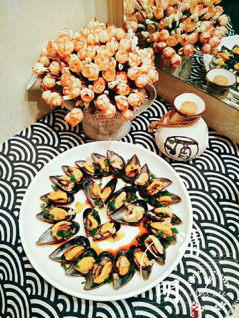 葱油海虹+舌尖上的美食