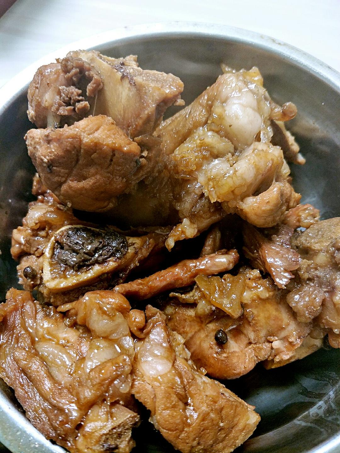 脊骨炖豆角