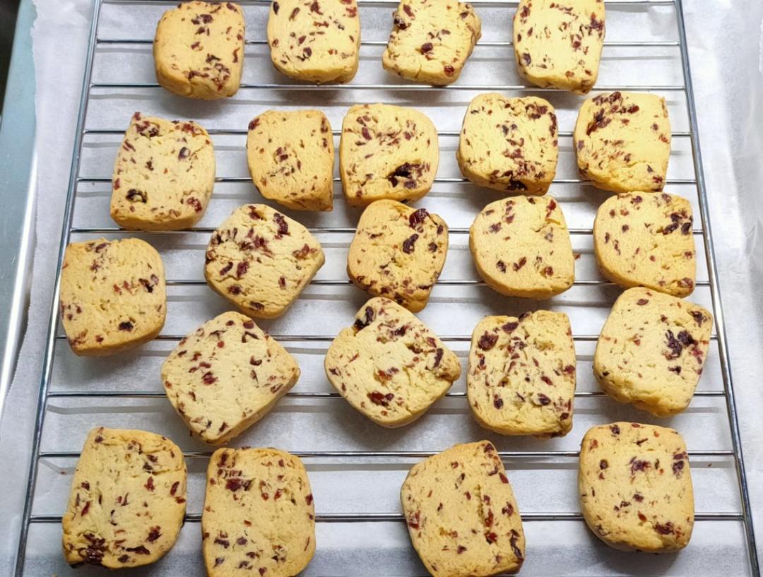 蔓越莓饼干 新手也不怕