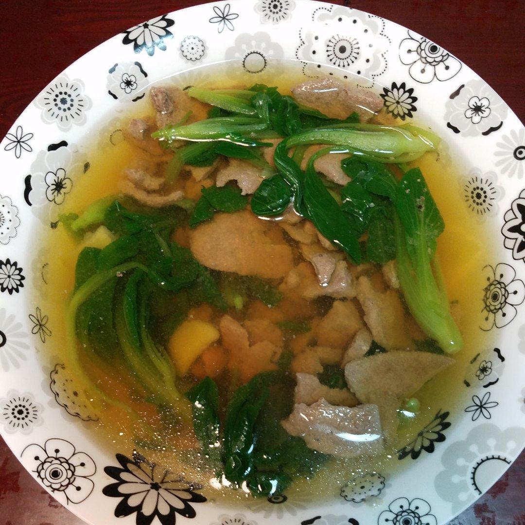 菠菜猪肝汤