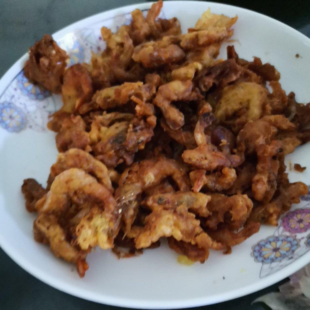 家常炸河虾