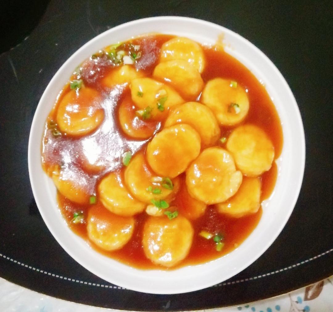 脆皮茄汁日本豆腐