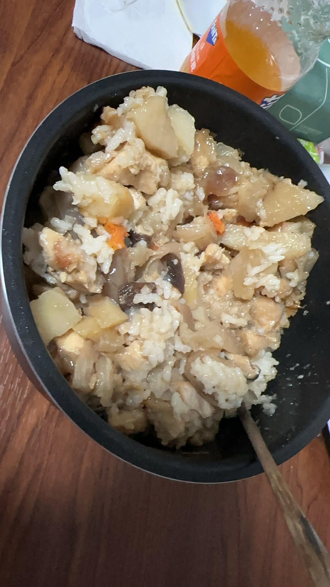 鸡胸肉焖饭（电饭煲）