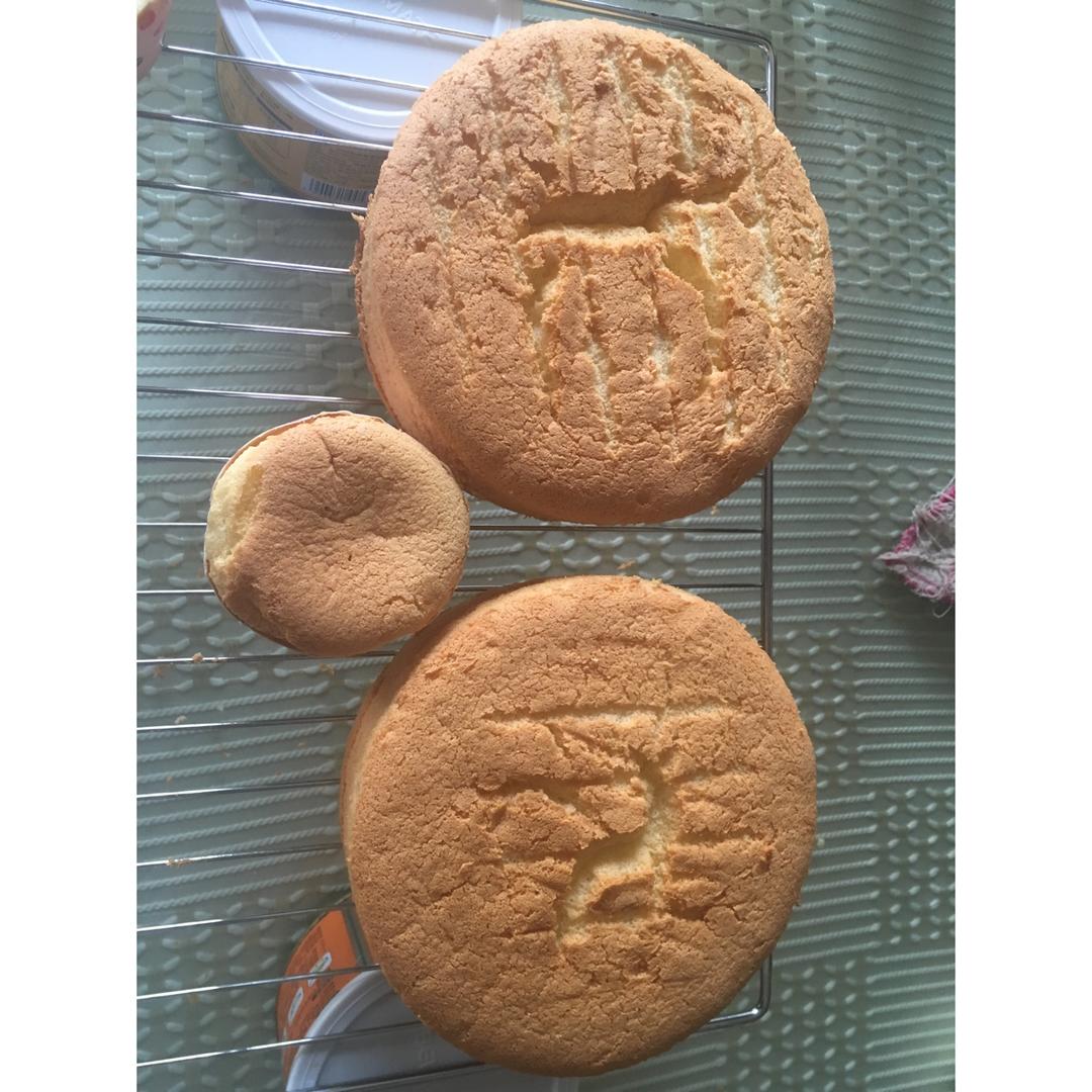 《Tinrry+》戚风蛋糕（6寸配方）（基础、超详细教程）