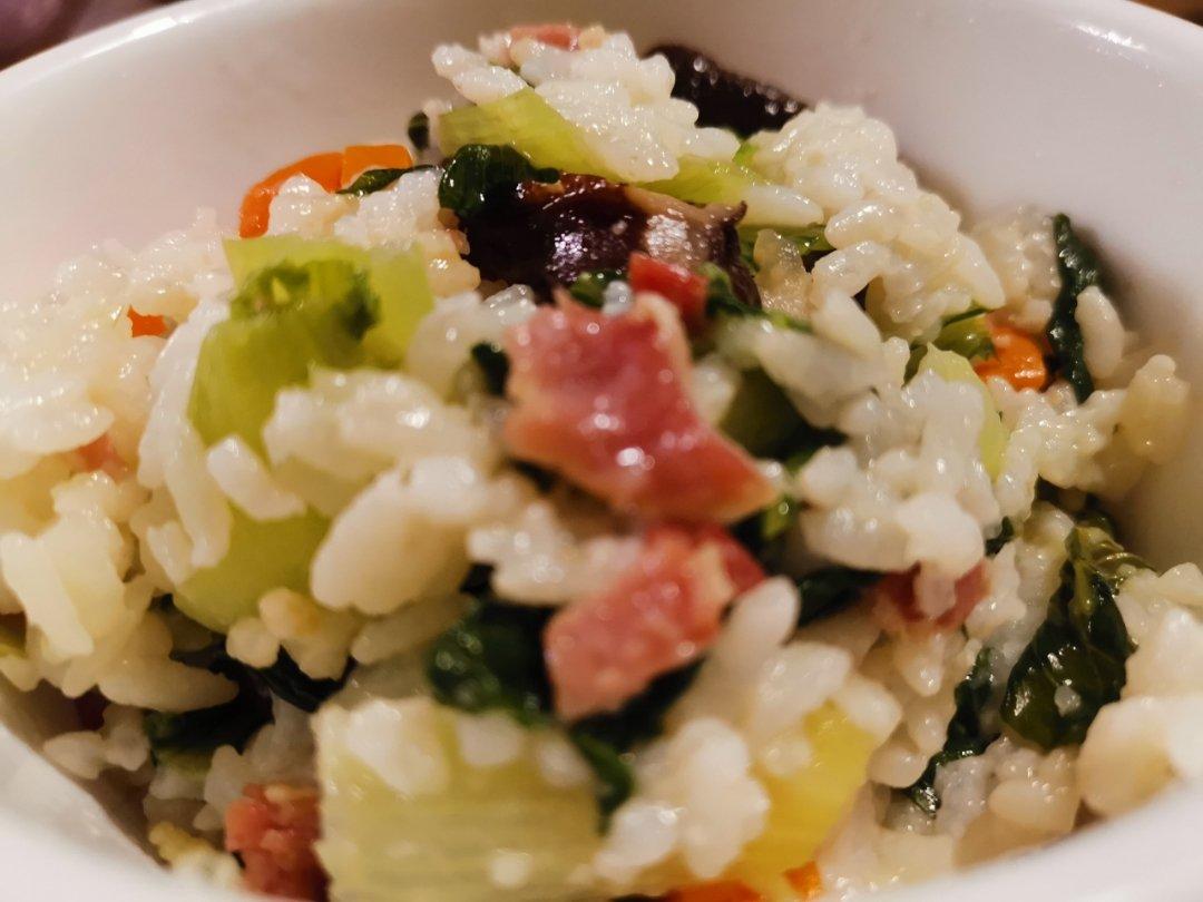 电饭煲咸肉菜饭