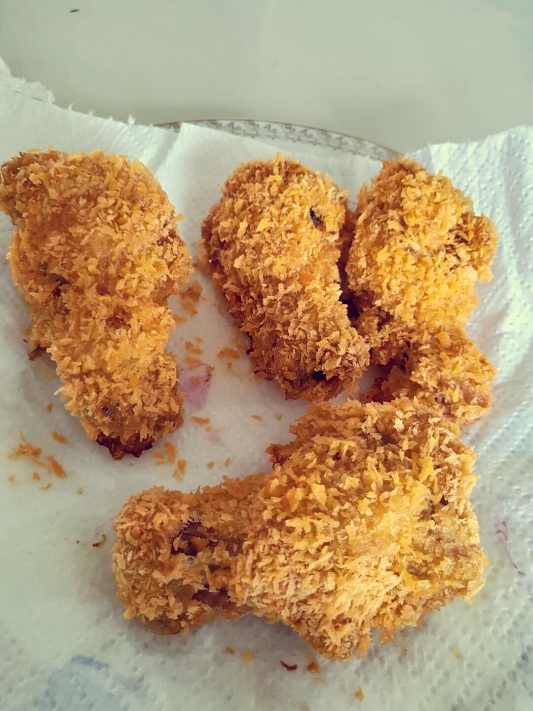 直击KFC脆皮鸡腿