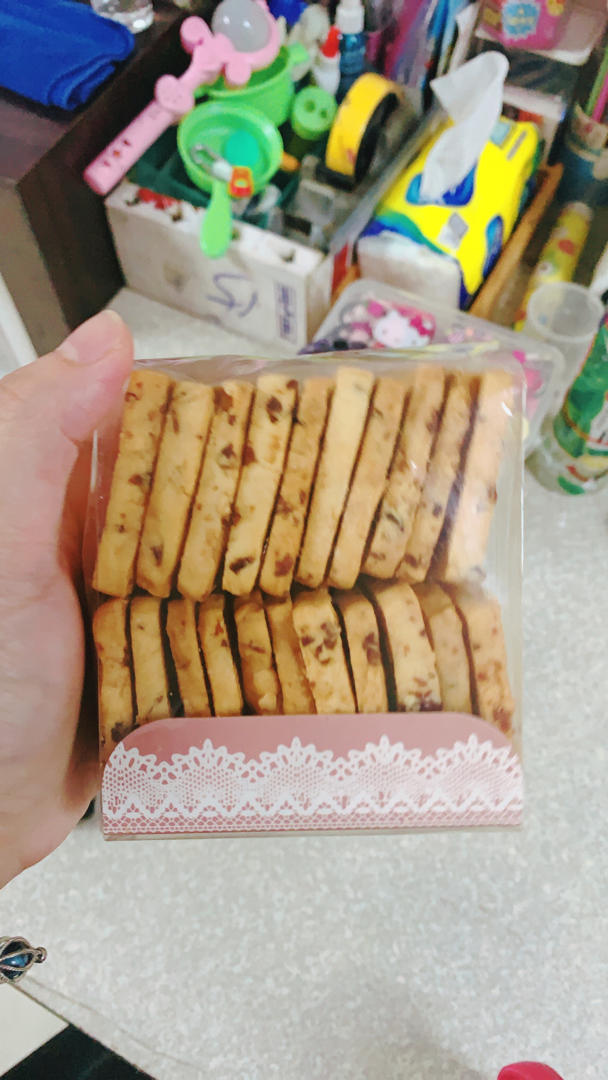 奶香浓郁酸甜酥脆的蔓越莓黄油曲奇