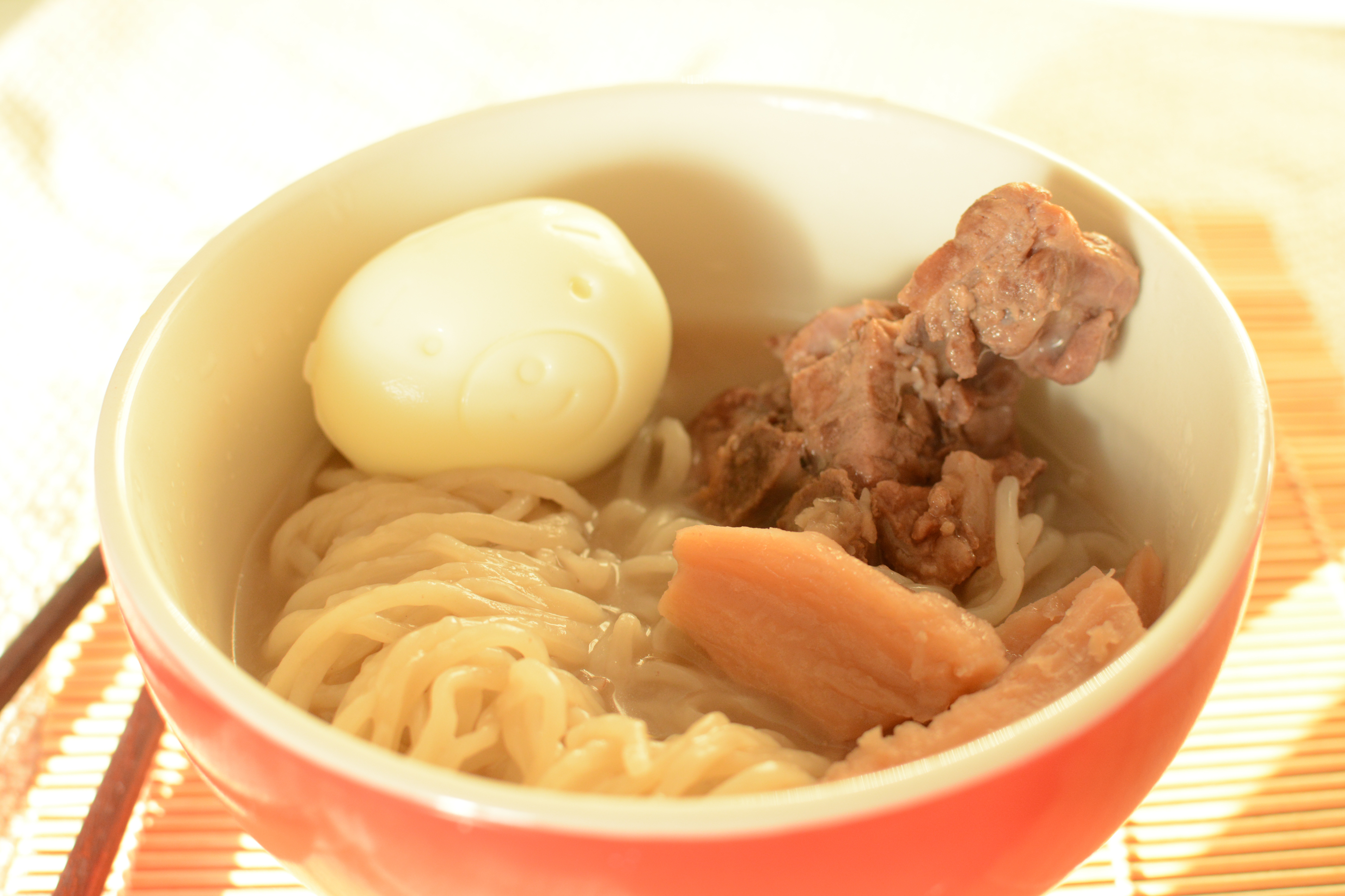 高汤排骨面