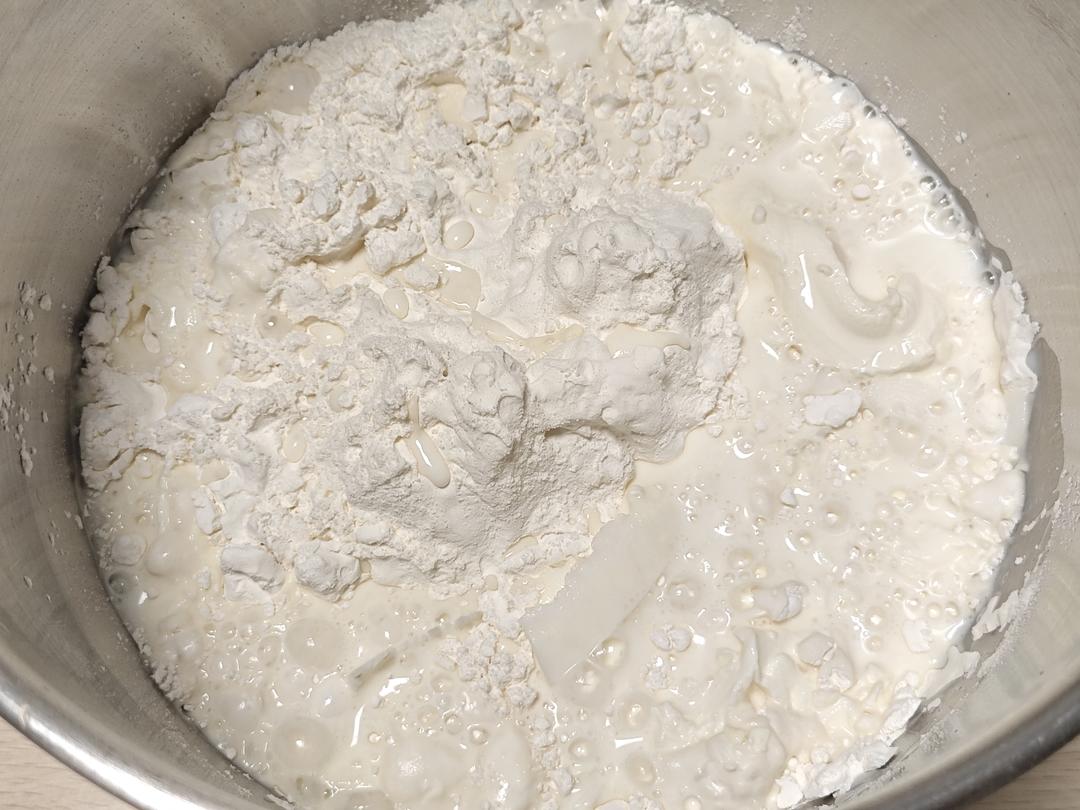 纯奶手撕吐司的做法 步骤1