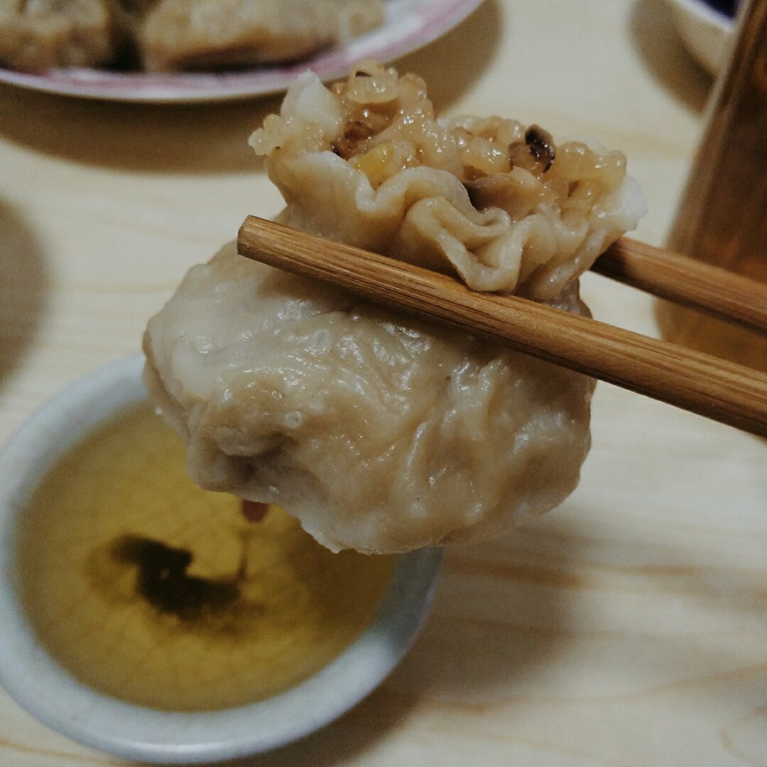 简易糯米烧卖（附烧卖包法）