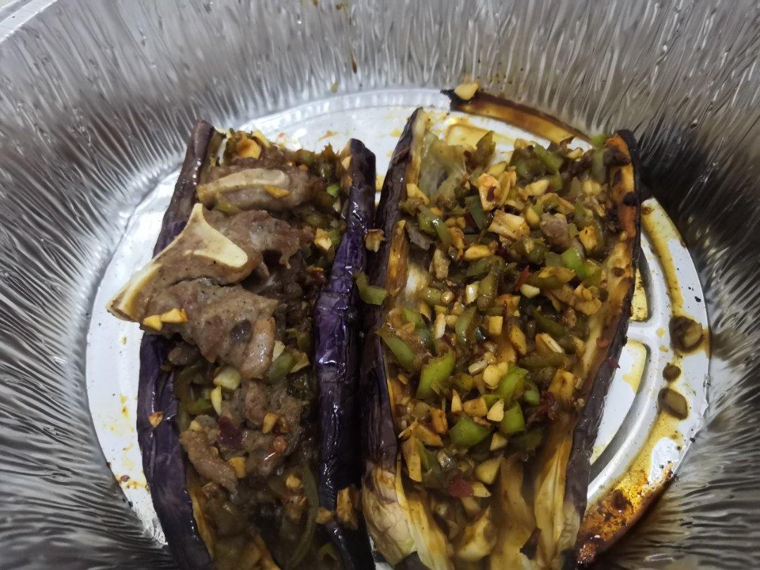 深夜诱惑蒜香烤茄子