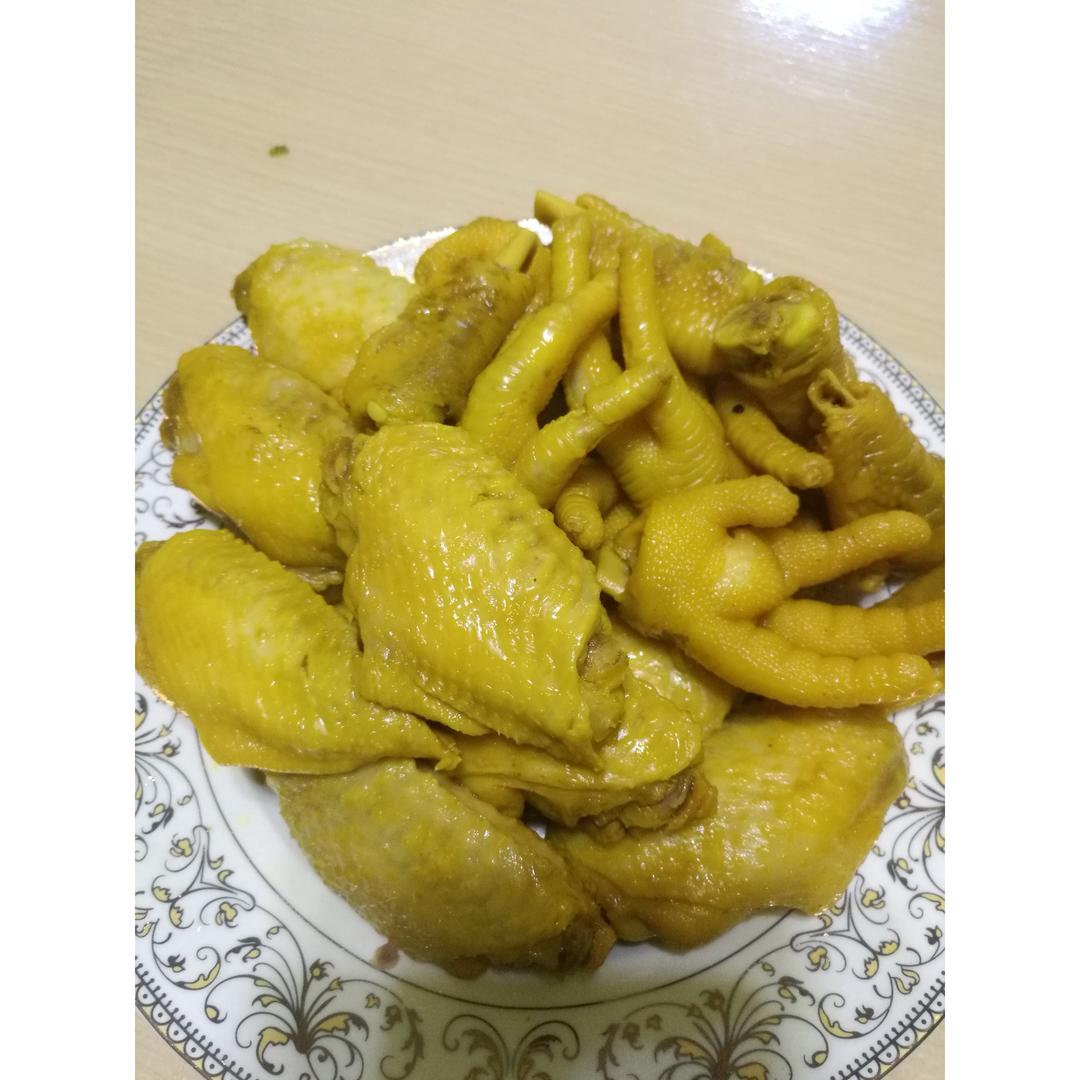 盐焗鸡翅鸡爪
