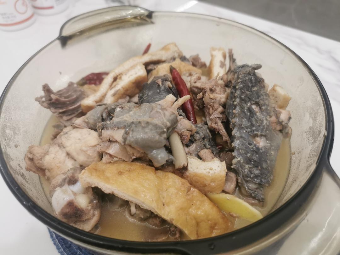 「家庭版」乌骨鸡汤💯