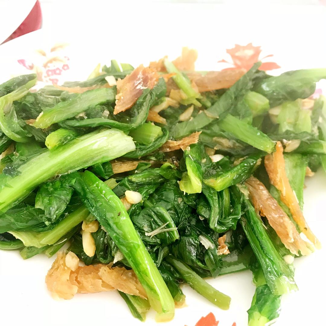 豆豉鲮鱼油麦菜