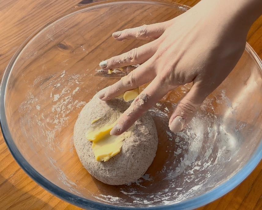 纯奶手撕吐司的做法 步骤1