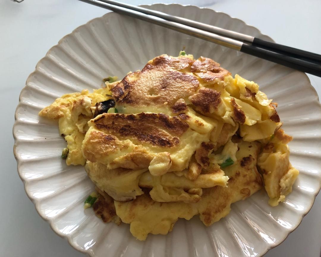 葱花鸡蛋饼