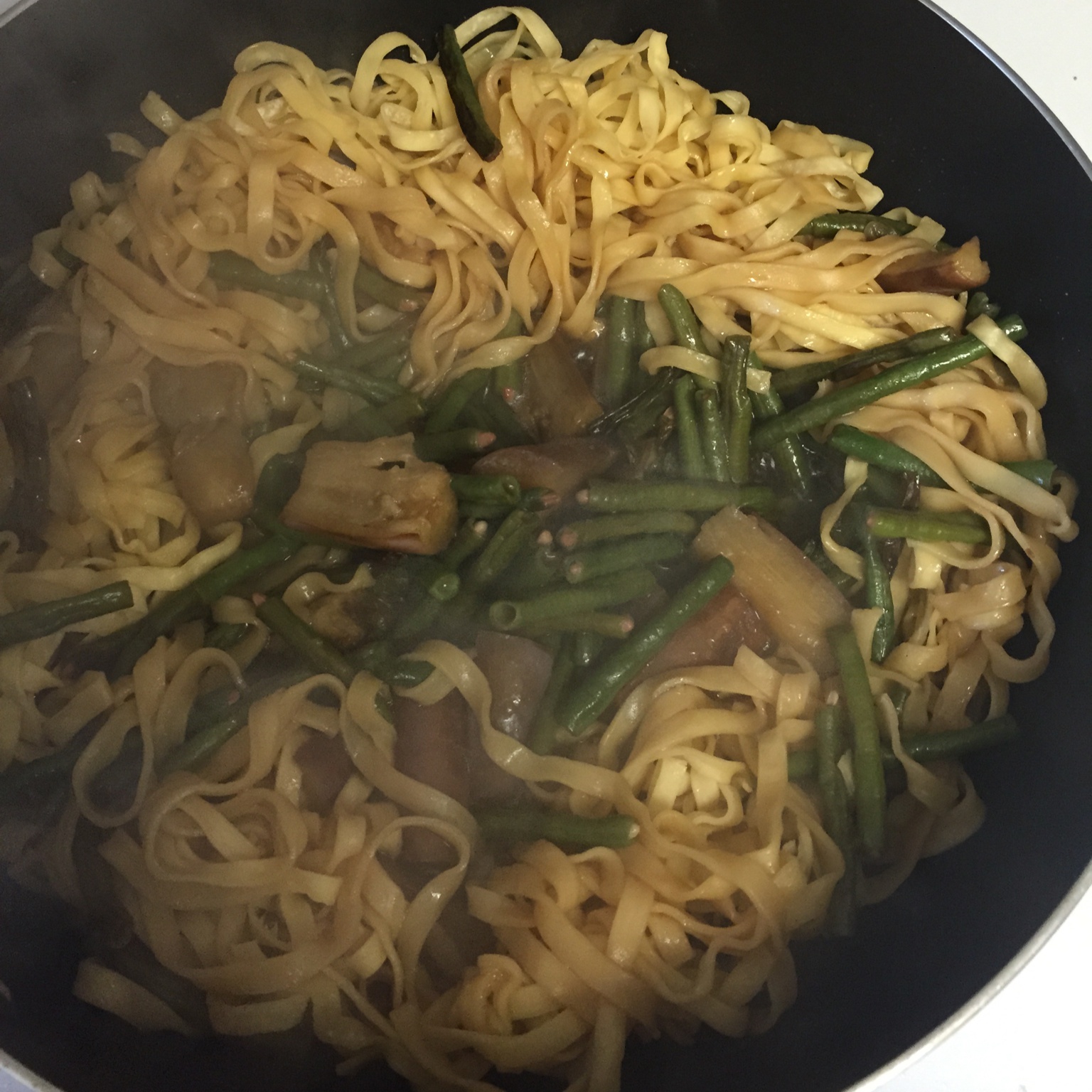 豆角焖面