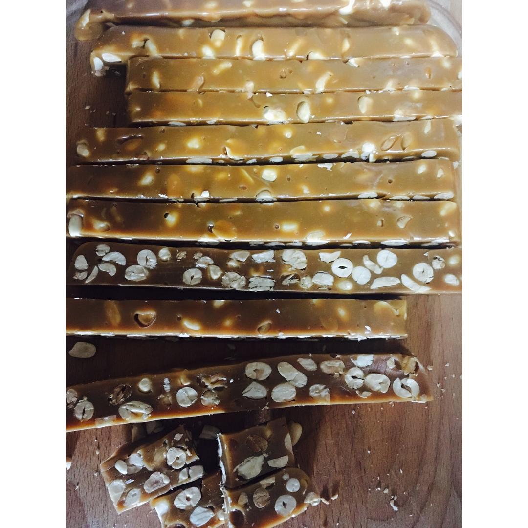 比牛轧糖还要好吃的花生太妃糖（消耗淡奶油）