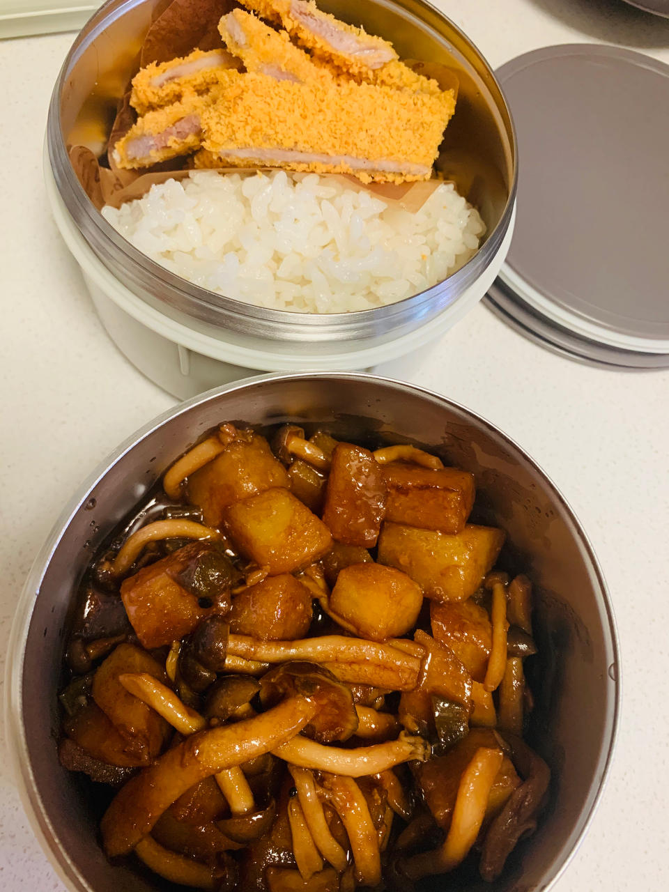 蟹味菇香爆土豆片