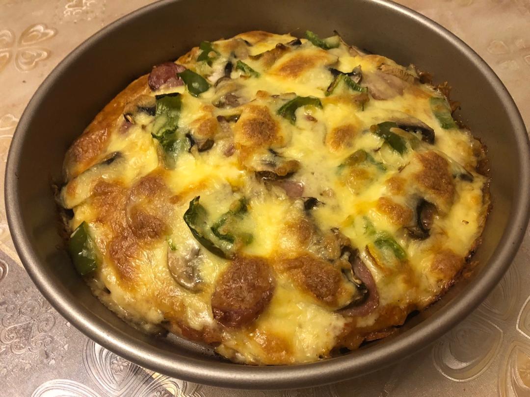 8寸纯手工什锦披萨