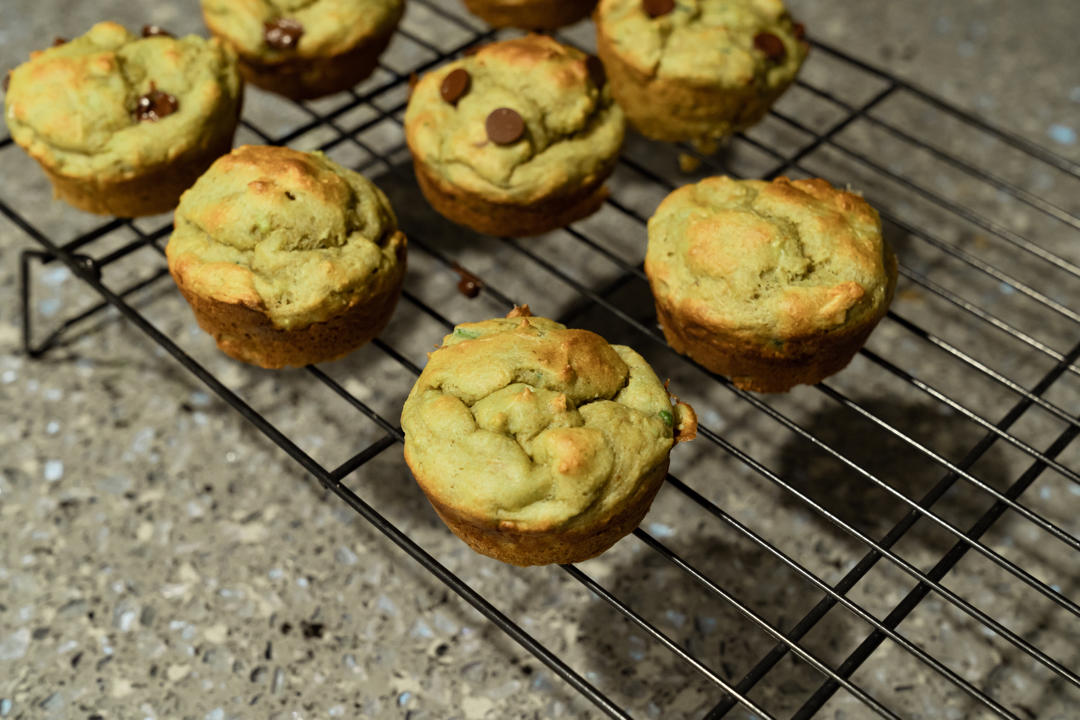 无油无糖的牛油果香蕉核桃蛋糕