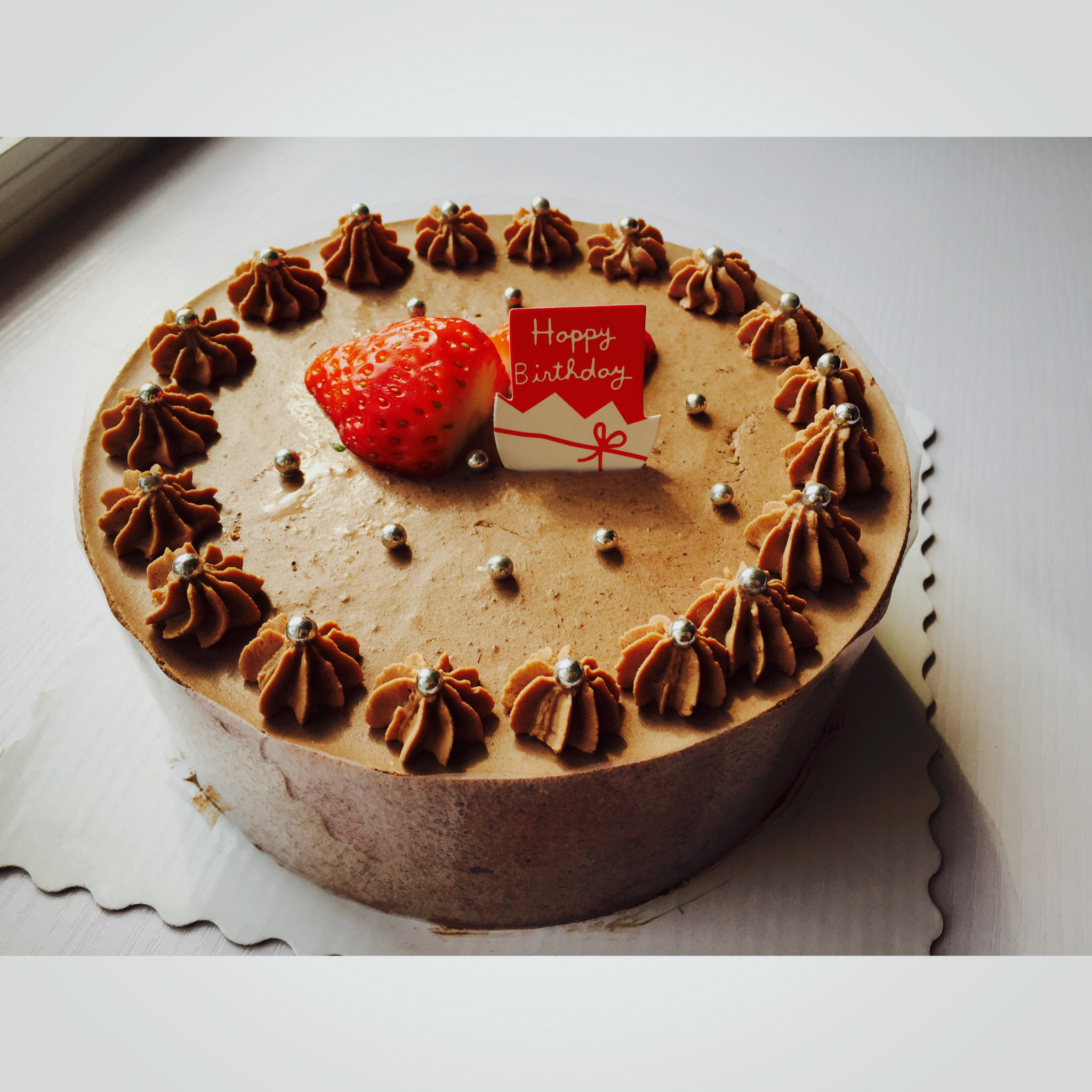 浓郁巧克力慕斯蛋糕（6寸）