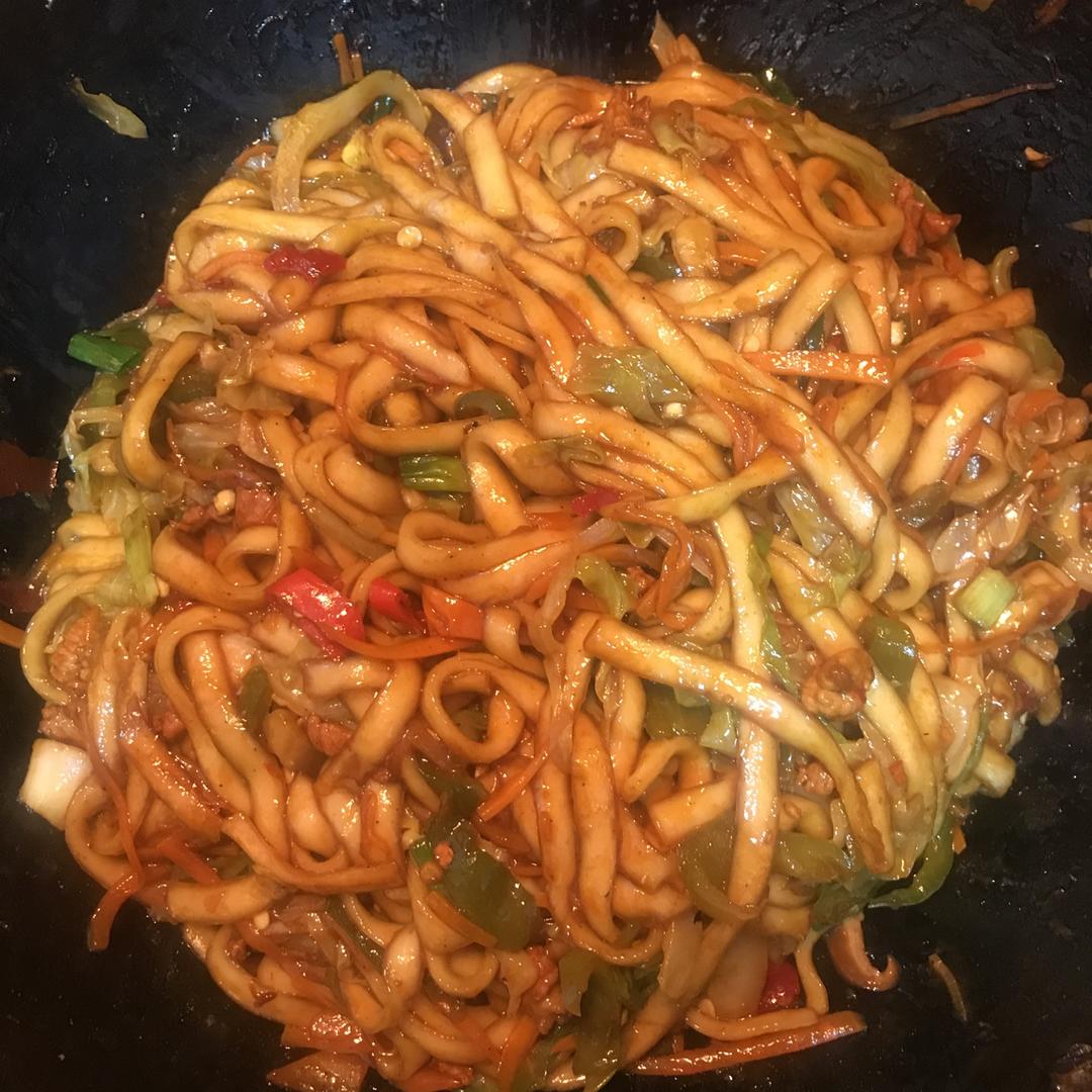 随心所欲的炒土豆粉