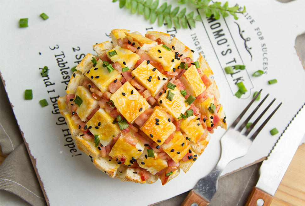 芝士烤馒头的做法