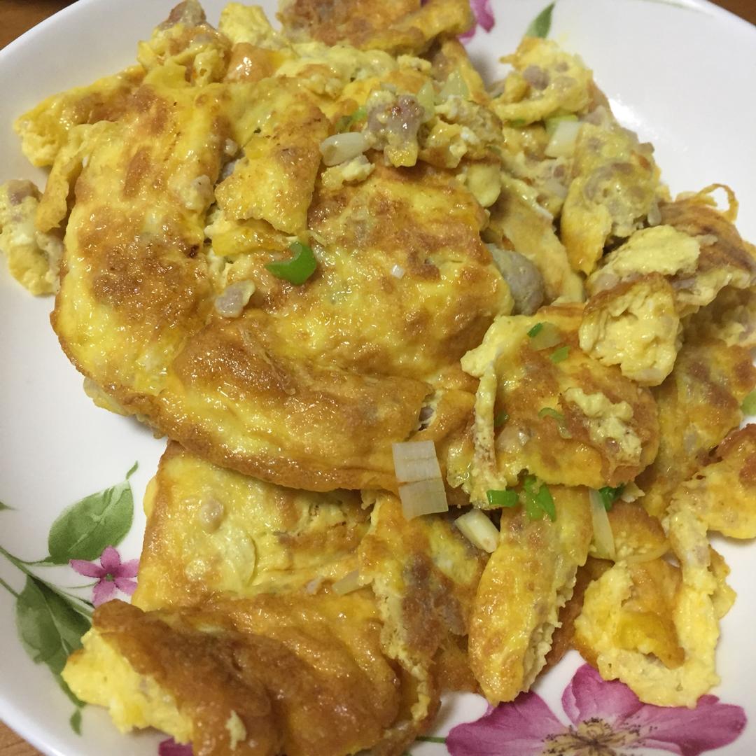肉沫涨蛋