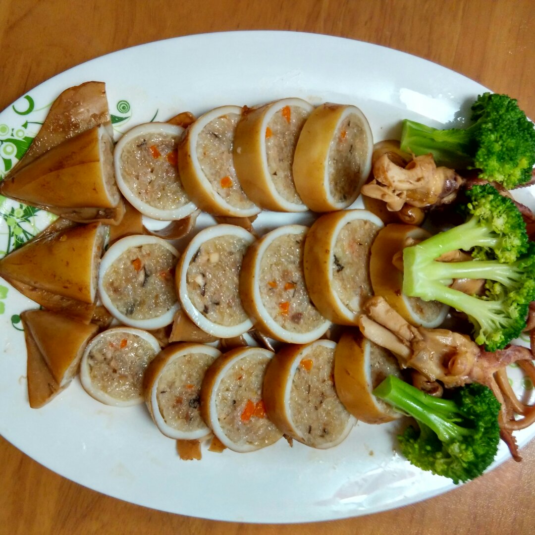 鱿鱼米肠