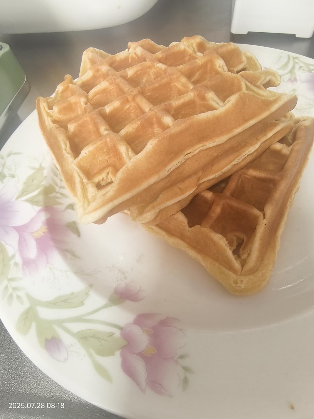 可可麻薯华夫饼(轻食机)