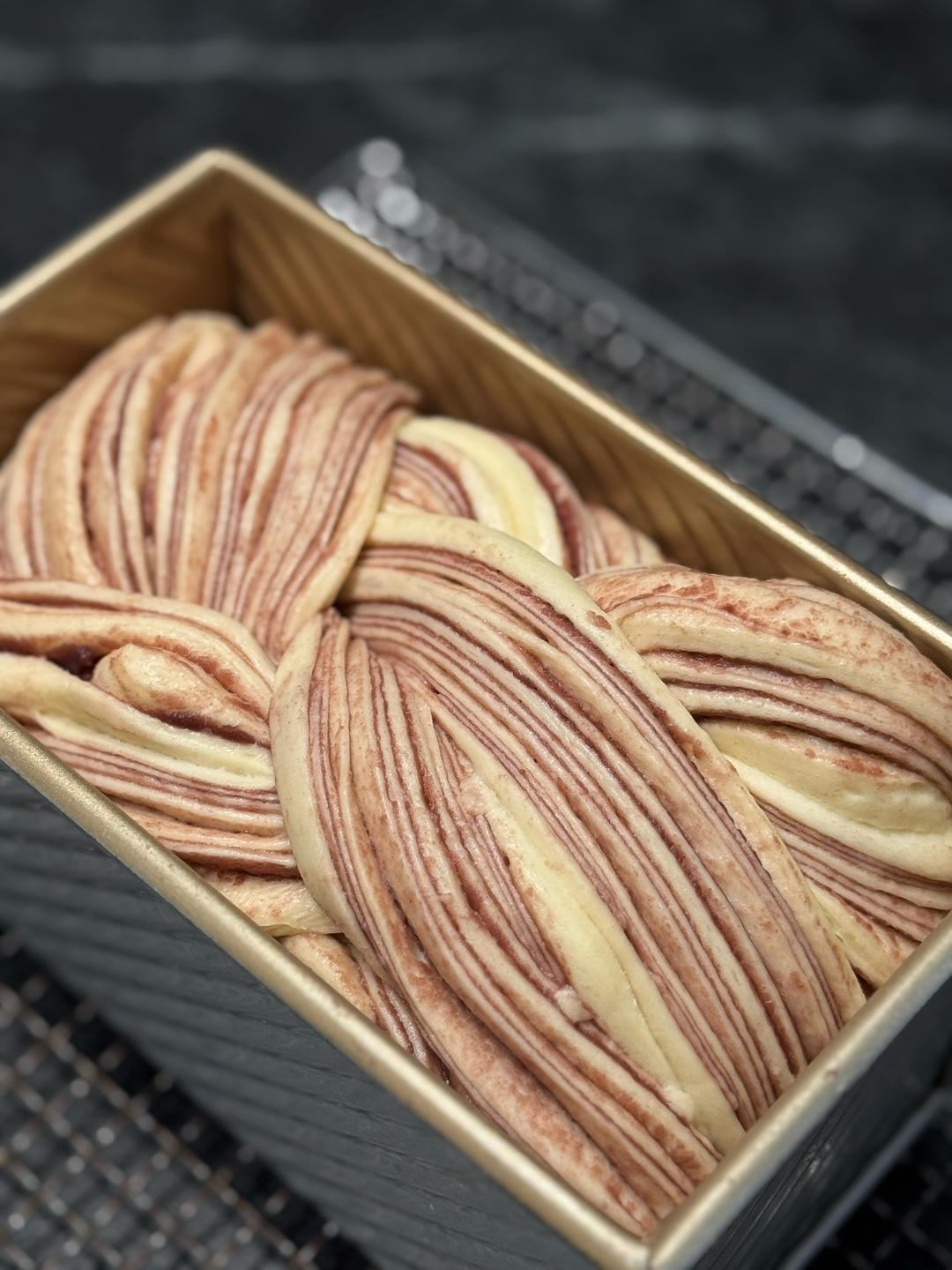 豆沙大理石吐司