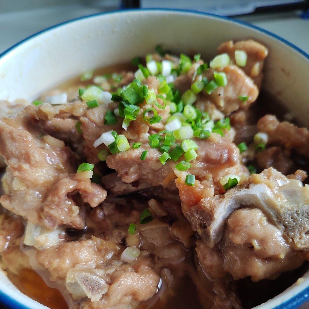 高压锅蒸排骨