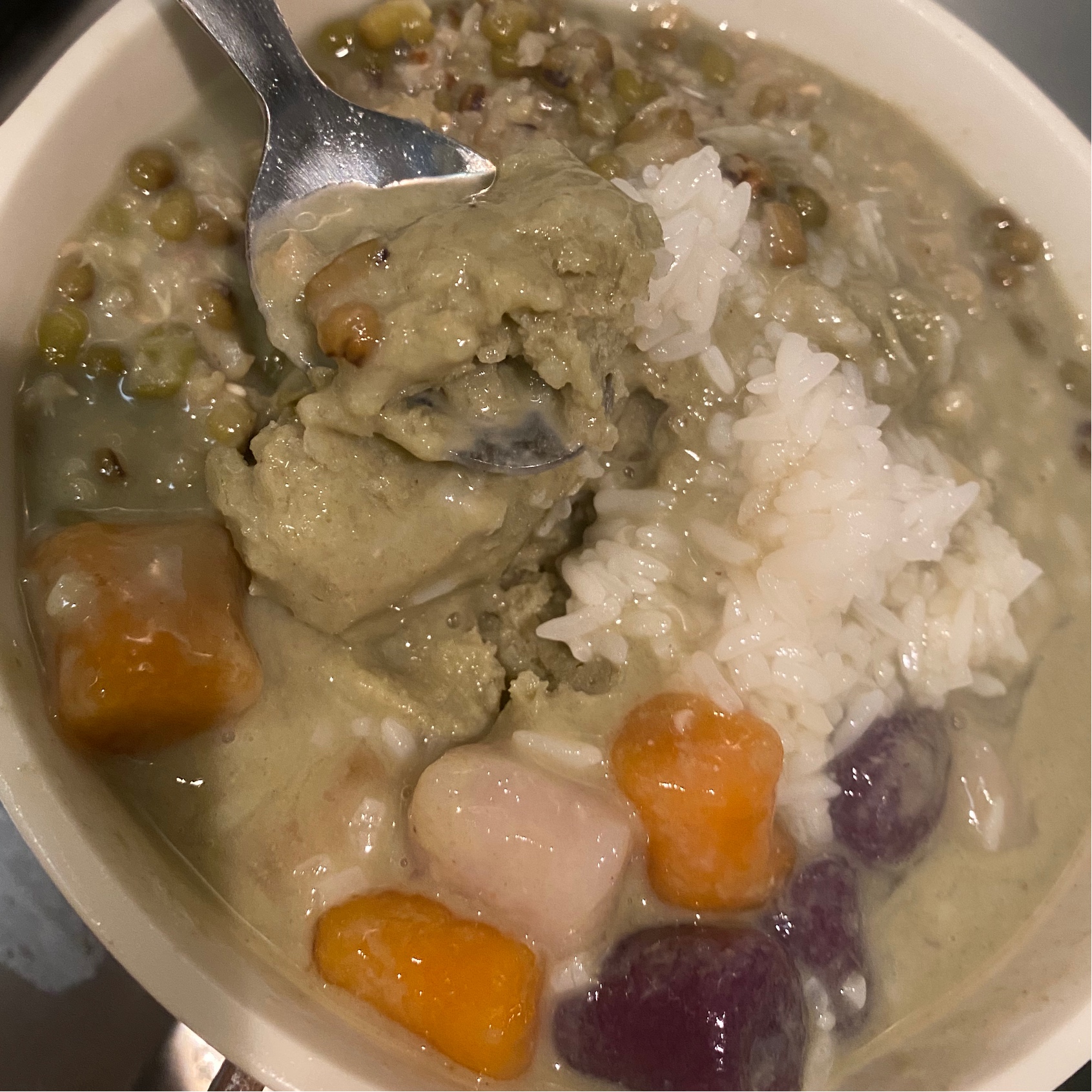重庆绿豆冰沙汤圆的做法