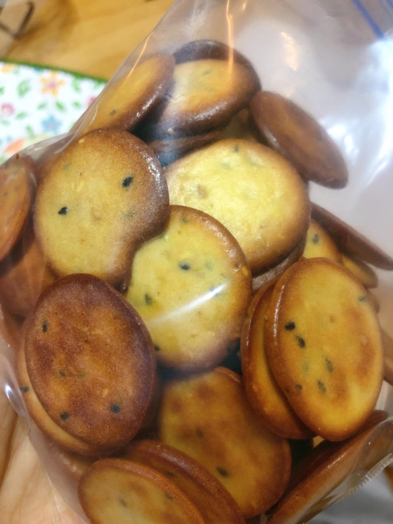 无需打发❗️酥脆好吃的芝麻薄脆鸡蛋饼干❗️