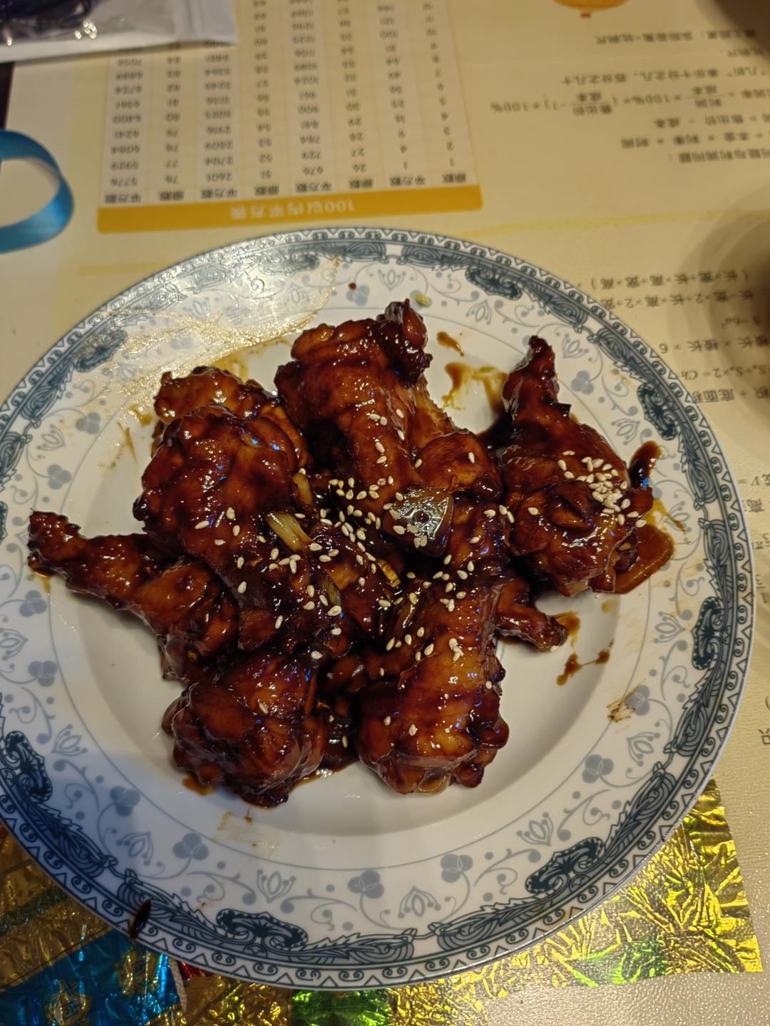 可乐鸡腿（翅根/鸡翅）