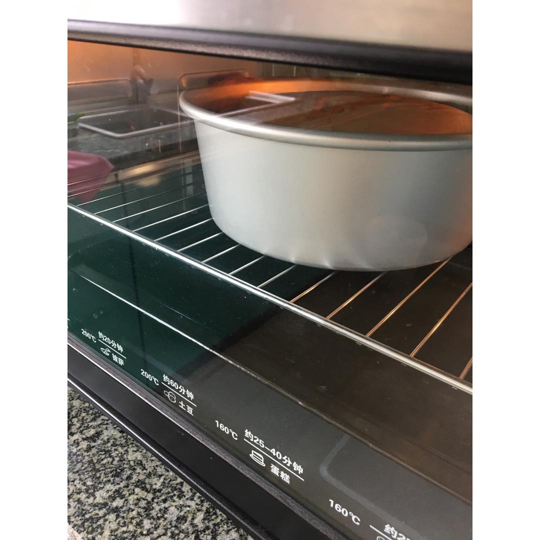 烤箱做蛋糕（戚风蛋糕的做法）